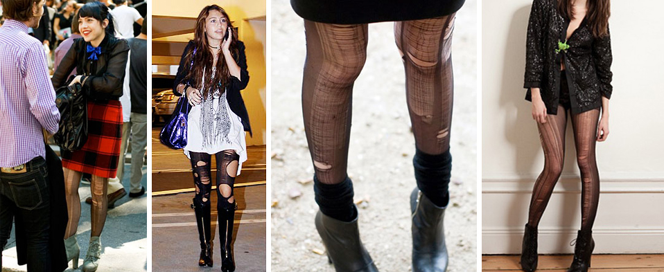 Is That The New Plain Self-Ripped Tights ??